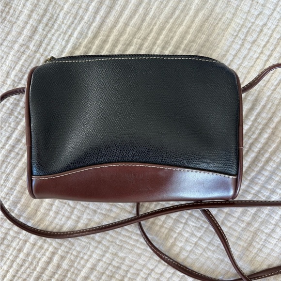 Esprit Black and Brown Vintage Neutral Small Crossbody Bag - Picture 4 of 6